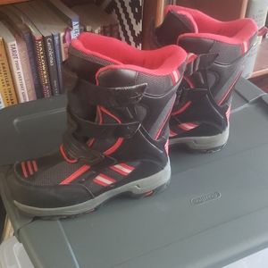 Weatherproof kids snow boots size big kids 4